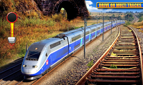اسکرین شات بازی Offline Train Driving Game 3D 1