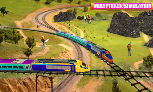 اسکرین شات بازی Offline Train Driving Game 3D 4