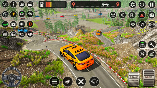 اسکرین شات بازی Grand Taxi Simulator Games 3d 1