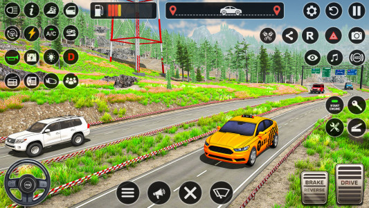 اسکرین شات بازی Grand Taxi Simulator Games 3d 2