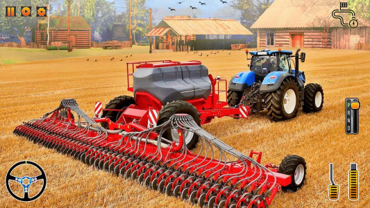 اسکرین شات بازی Real Tractor Farming Sim Drive 5
