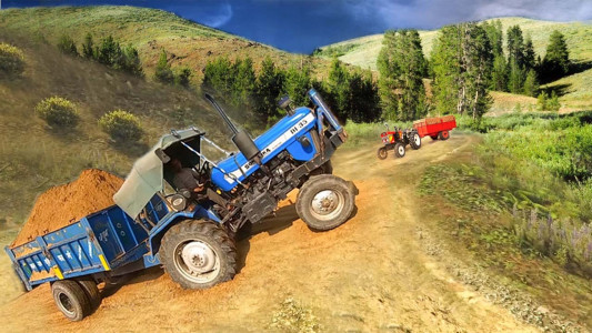 اسکرین شات 2 بازی Tractor Farming: Offroad Games