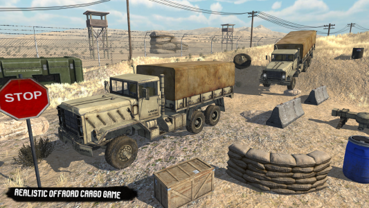 اسکرین شات بازی USA Army Truck Drive Simulator 5