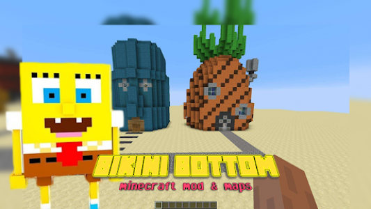 اسکرین شات برنامه Mod Bikini Bottom Pineapple House For Minecraft PE 6