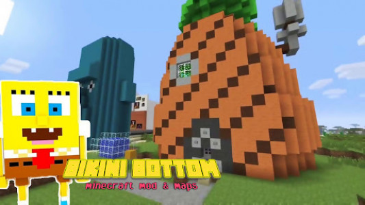 اسکرین شات برنامه Mod Bikini Bottom Pineapple House For Minecraft PE 5