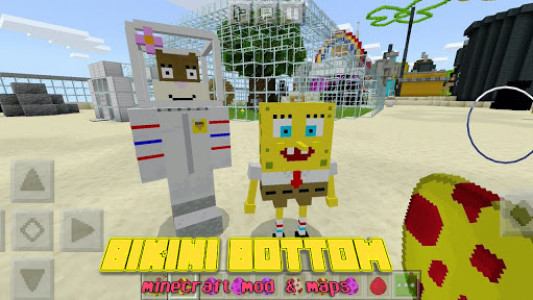 اسکرین شات برنامه Mod Bikini Bottom Pineapple House For Minecraft PE 1