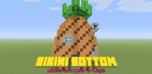اسکرین شات برنامه Mod Bikini Bottom Pineapple House For Minecraft PE 3