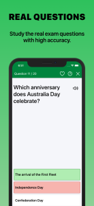 اسکرین شات 3 برنامه Australian Citizenship Test