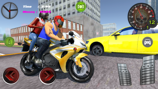 اسکرین شات بازی Theft Bike City 2