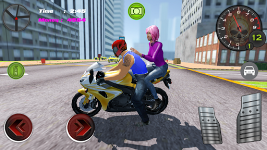 اسکرین شات بازی Theft Bike City 1
