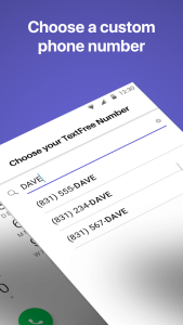 اسکرین شات 3 برنامه Text Free: Calling & Texting