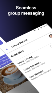 اسکرین شات 5 برنامه Text Free: Calling & Texting