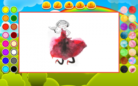 اسکرین شات بازی نقاشی با آبرنگ | کودکانه 3