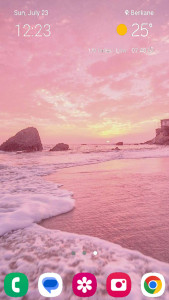 اسکرین شات برنامه Pink Wallpaper 5