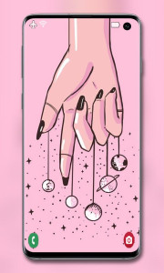 اسکرین شات 4 برنامه Pink Wallpaper