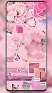 اسکرین شات 5 برنامه Pink Wallpaper