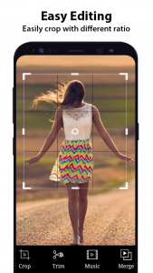 اسکرین شات 3 برنامه Crop Video - Trim & Merge Vide