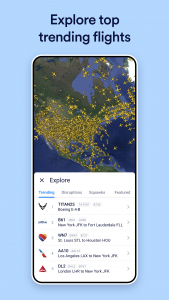 اسکرین شات برنامه Plane Finder - Flight Tracker 5
