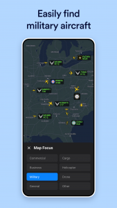 اسکرین شات برنامه Plane Finder - Flight Tracker 7