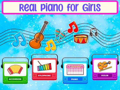 اسکرین شات بازی Princess Piano Games for Girls 4