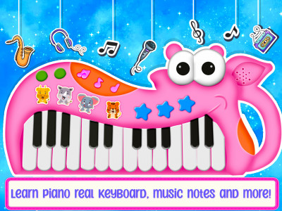 اسکرین شات بازی Princess Piano Games for Girls 3