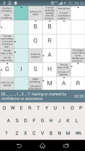 اسکرین شات بازی Crosswords 2