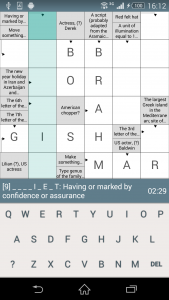 اسکرین شات 2 بازی Crosswords - Classic Game