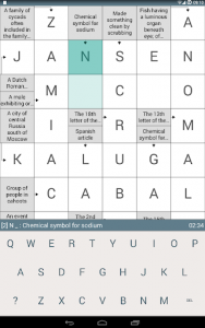 اسکرین شات بازی Crosswords 7