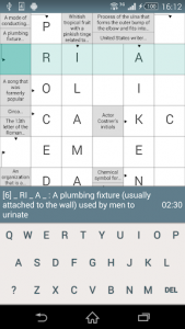 اسکرین شات بازی Crosswords 3