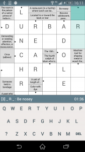 اسکرین شات 1 بازی Crosswords - Classic Game