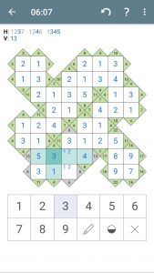 اسکرین شات 7 بازی Kakuro (Cross Sums)