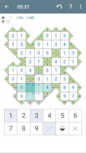 اسکرین شات 6 بازی Kakuro (Cross Sums)