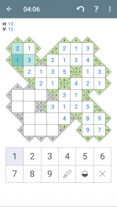 اسکرین شات 4 بازی Kakuro (Cross Sums)