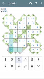 اسکرین شات 5 بازی Kakuro (Cross Sums)