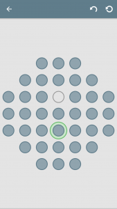 اسکرین شات 3 بازی Peg Solitaire - Puzzle Game