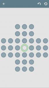 اسکرین شات 1 بازی Peg Solitaire - Puzzle Game