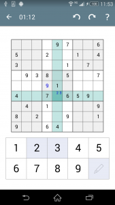 اسکرین شات 3 بازی Sudoku - Classic Puzzle Game