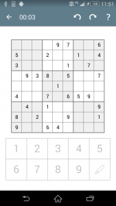 اسکرین شات 1 بازی Sudoku - Classic Puzzle Game