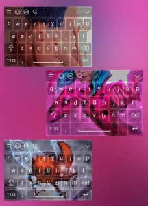 اسکرین شات برنامه Pink Ladybug Keyboard 6