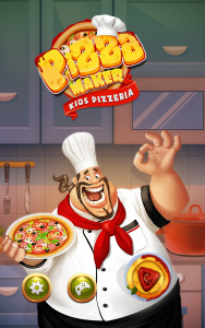 اسکرین شات بازی Pizza Maker Kids Pizzeria Game 1