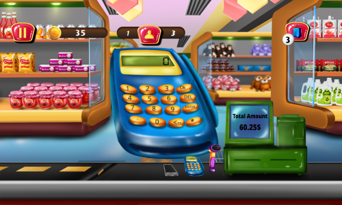 اسکرین شات بازی Supermarket Cashier Kids Games 6