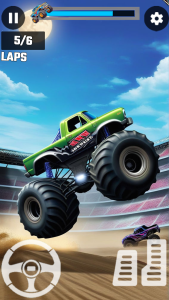 اسکرین شات 4 بازی Rock Crawling: Racing Games 3D