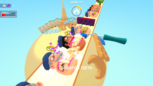 اسکرین شات 3 بازی Teeth Runner!