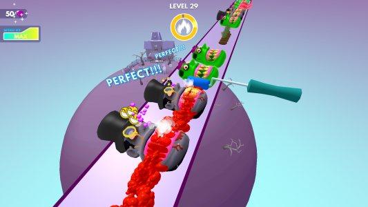 اسکرین شات 2 بازی Teeth Runner!