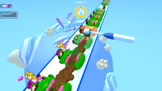 اسکرین شات 4 بازی Teeth Runner!