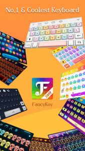 اسکرین شات برنامه FancyKey Keyboard - Emoji, GIF 1