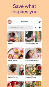 اسکرین شات برنامه پینترست - Pinterest 3