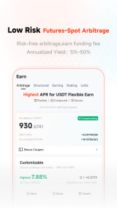 اسکرین شات 3 برنامه Pionex - Crypto Trading Bot