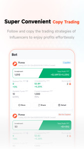 اسکرین شات 4 برنامه Pionex - Crypto Trading Bot