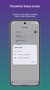 اسکرین شات 4 برنامه Wavelet: headphone equalizer